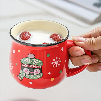 Christmas Friends Ceramic Mugs